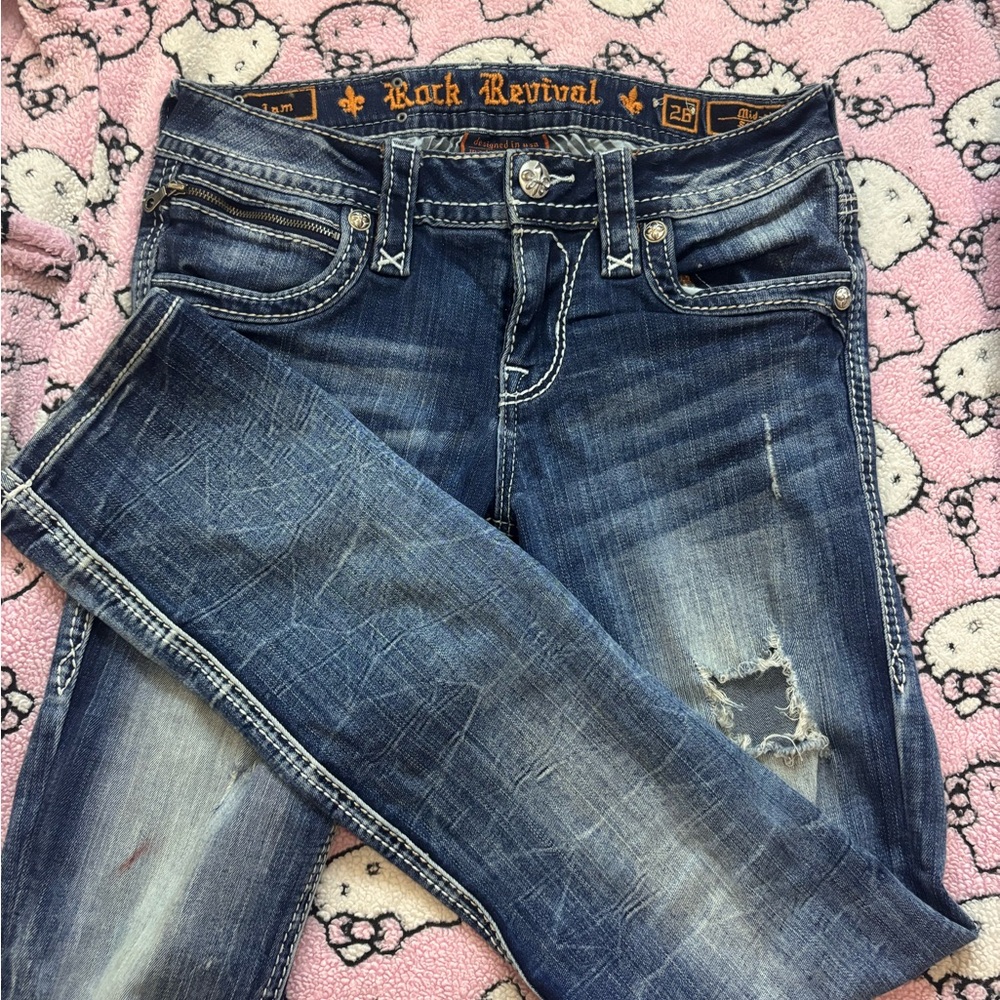 Rock Revival blue jeans